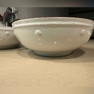 Juliska Berry & Thread 7.75" Coupe Bowl - Whitewash (set of two)